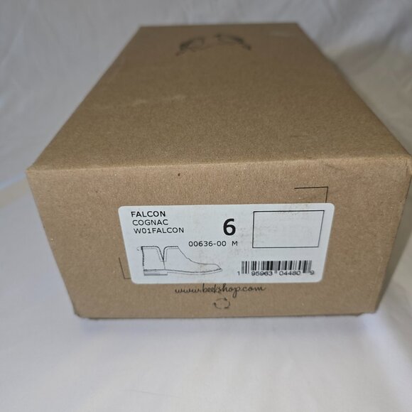 Beek Falcon Leather Ankle Booties in Cognac, Women's Size 6, New in Box $395 - Picture 10 of 10